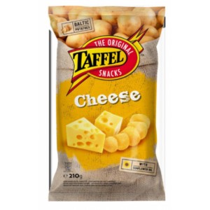 Bulvių traškučiai TAFFEL, sūrio skonio, 210 g